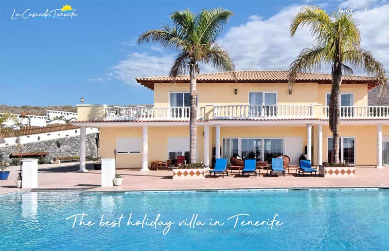 Holiday Villa Website