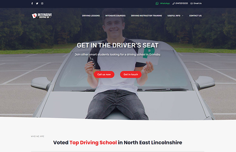 Web Design Depot Portfolio Driving School